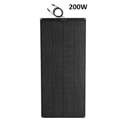 Monocrystalline ETFE 20V 200W Ev Özel Yapımı için Esnek Güneş Panelleri