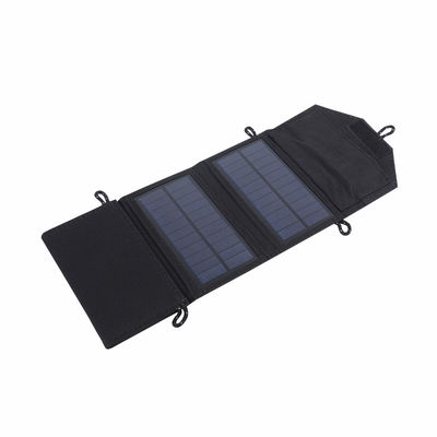600D PVC Güneş Paneli Çantası Dışarıdaki Şarj Aygıtları İçin Taşınabilir 7 Watt Güneş Şarj Aracı