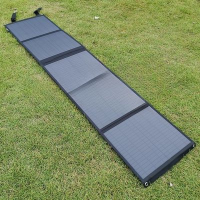Dayanıklı 80W Güneş Katlama Çantası Su geçirmez Kumaş Taşınabilir Acil Güneş Panelleri