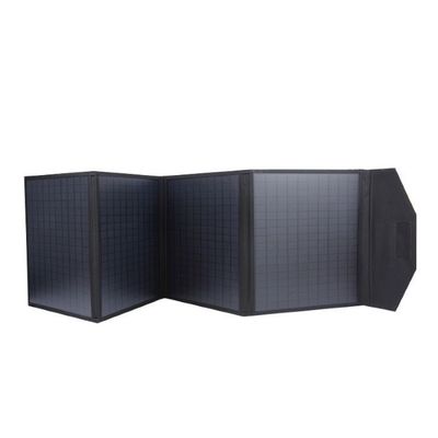 Su geçirmez Oxford Tekstil 200W Katlanabilir Güneş Paneli Şarj Aracı