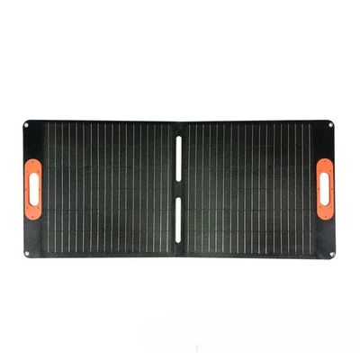 18V 100W güneş paneli şarj cihazı Açık hava yolculukları için hafif katlanabilir güneş panelleri