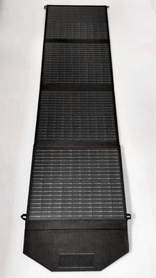 Su geçirmez kumaş Güneş Katlama Çantası 18V Taşınabilir Güneş Paneli 100W Elektrik İstasyonları İçin