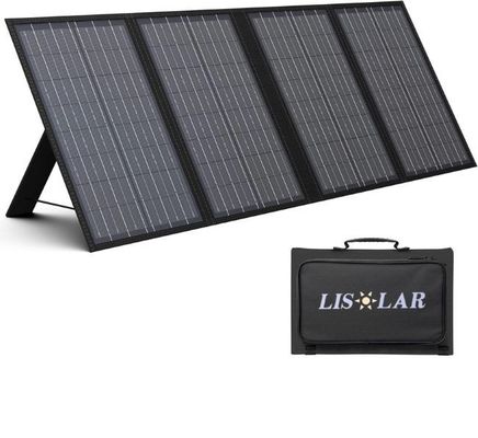 60W Monocrystalline Güneş Katlanabilir Çantası Hafif taşınabilir Katlanabilir Güneş Paneli Kit