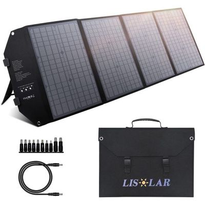 Taşınabilir Güneş Paneli Katlanabilir Çanta IP65 Su geçirmez 100W Katlanabilir Güneş Paneli Şarj Aracı