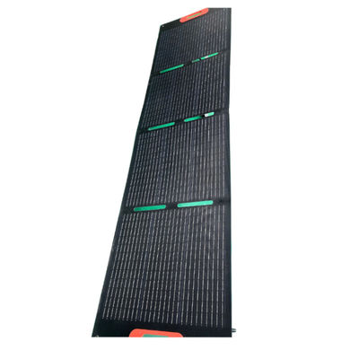Katlanabilir Güneş Şarj cihazı 4 Katlama Açma Boyutu 1670*500*5MM Katlama Boyutu 440*500*50MM Gezginler ve Kampçılar için
