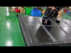 605*543*10mm 2 katlı katlanabilir güneş şarj cihazı IP65 ve özel ETFE ile katlanabilir güneş paneli şarj cihazı