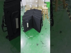 Dış Mekan Güneş Paneli Şarj Cihazı 21.6V Açık Devre Gerilimi Monokristal Hücre Hareket Halindeyken Güç Kaynağı İçin